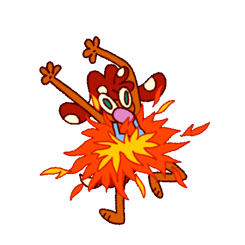 On Fire Help Sticker by hollaartyourboy