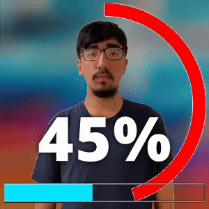 45%