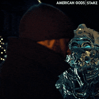 Starz Reaction GIF by American Gods