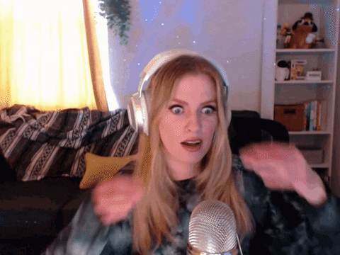 Work From Home Shock GIF by Rooster Teeth
