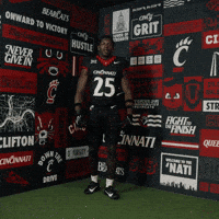 Cincinnati Football James GIF by Cincinnati Bearcats