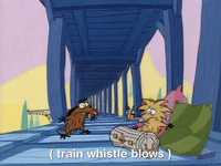 nickrewind nicksplat angry beaver GIF