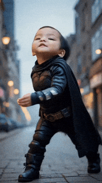 Super Hero Kids GIF