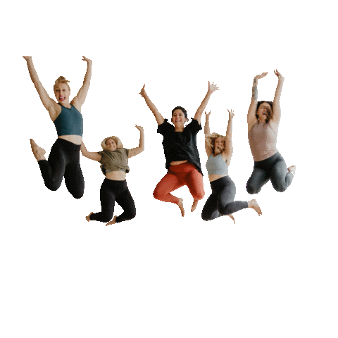 Happy Feliz Sticker by NOW Yoga PDX