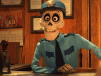 Shocked Skeleton GIF by Disney