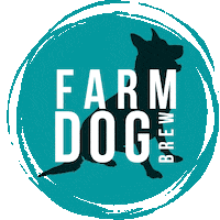 FarmDogBrewing geelong farmdog farm dog bellarine Sticker