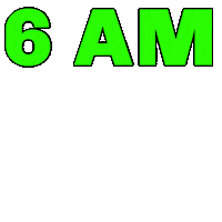 6 Am Fitness Sticker by SETS BUILT