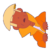 Scared Animation Sticker by ARTEfr