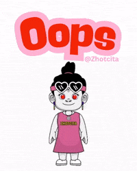 Caught Red Handed Oops GIF by Zhotcita