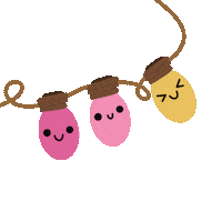 Christmas Pink Sticker