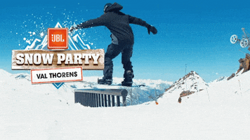 snowboarding france GIF by JBL Europe