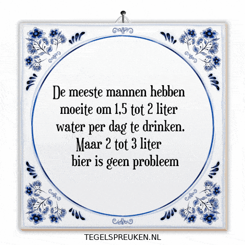 Water Humor GIF by Tegelspreuken.nl