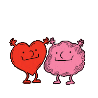 Best Friends Heart Sticker by bastardidentro