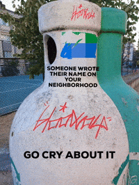 V8LTT sad graffiti rich tags GIF