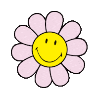 Happy Daisy Sticker by By Samii Ryan