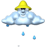 rain clouds STICKER
