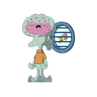 Sad Sponge Bob Sticker