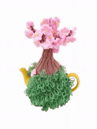 Cherry Blossom Easter GIF by TeaCosyFolk