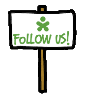 Follow Sticker by Mani Tese