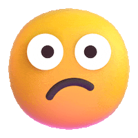 Confused Look Around Sticker