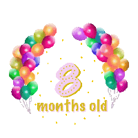 Party Ballons Sticker