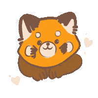 Panda Love Sticker