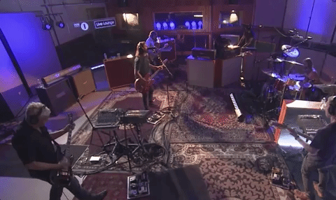 foo fighters live lounge month GIF by BBC Radio 1