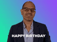Happy Birthday GIF by GIPHY IRL