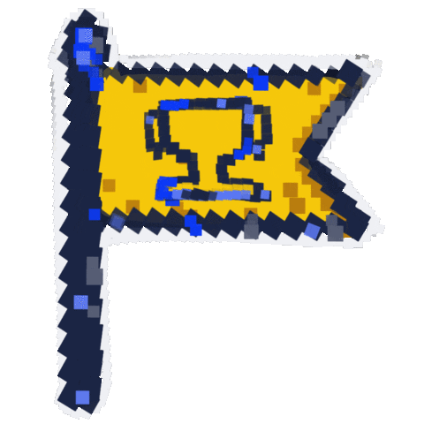 Pixel Champion Sticker