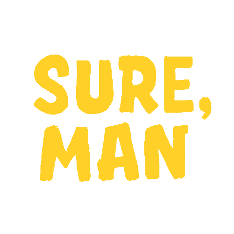 MarrowCalifornia giphyupload yes man joy Sticker