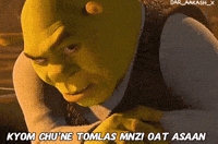 Smirk Shrek GIF