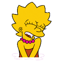 Lisa Simpson Simpsons Sticker