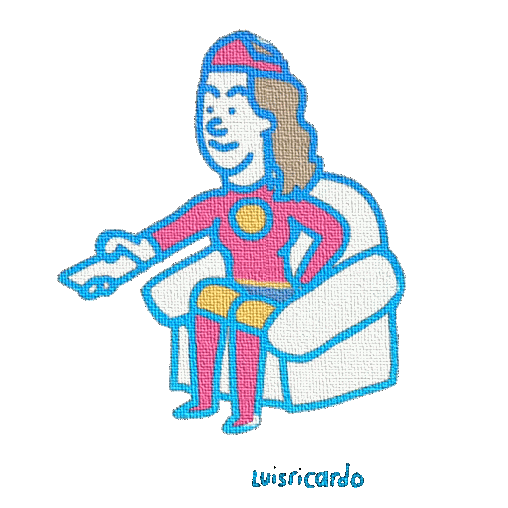 Remote Control Mexico Sticker by Luis Ricardo