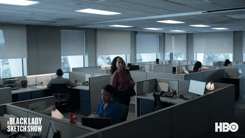 Good Morning Hbo GIF by A Black Lady Sketch Show