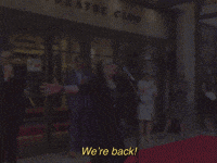 We're Back