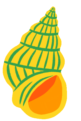 Summer Beach Sticker by Bodil Jane