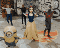 Snow White Dancing GIF by G1ft3d