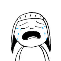 raintome crying cry tears adolfo Sticker