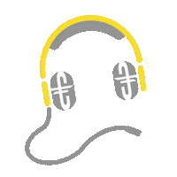 Podcast Headphones Sticker by Kassenklingeln