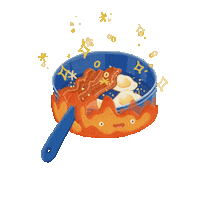 Studio Ghibli Breakfast Sticker