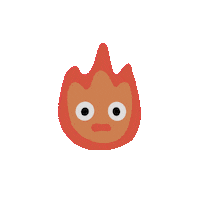 Fire Love Sticker
