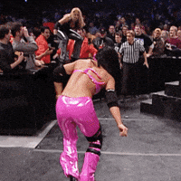 Jump Wrestling GIF by Trish Stratus