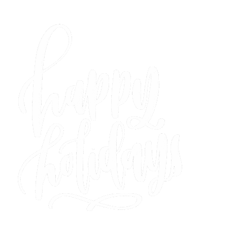 Christmas Lettering Sticker
