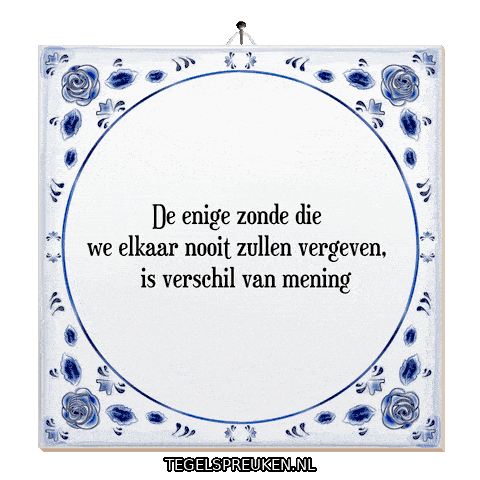 Respect Troost Sticker by Tegelspreuken.nl