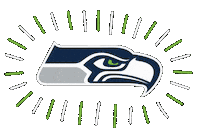 Seattle Seahawks Sticker by AlwaysBeColoring