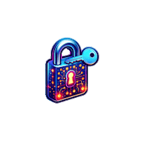 Cyber Security Sticker by WebsiteRadar.net