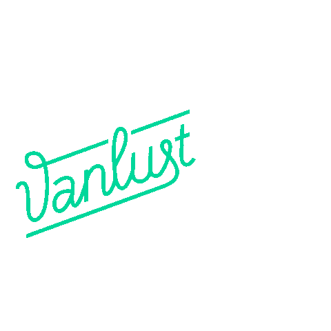 Van Camping Sticker by Vanlust - Bewusst auf Rädern