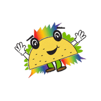 Party Taco Sticker by centro_mpls