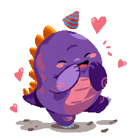 wizardwithin love heart celebrate birthday Sticker