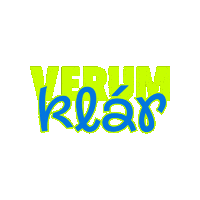 Verumklar reykjavik verum reykjavík klár Sticker